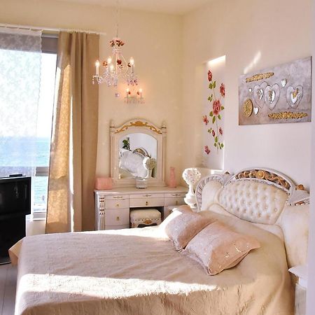 Sea View Beachfront Villa Maria Gouves Dış mekan fotoğraf