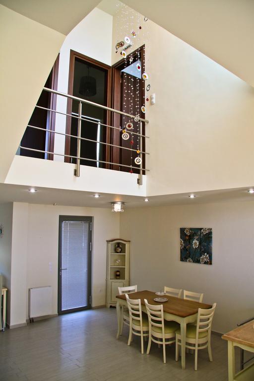 Sea View Beachfront Villa Maria Gouves Dış mekan fotoğraf